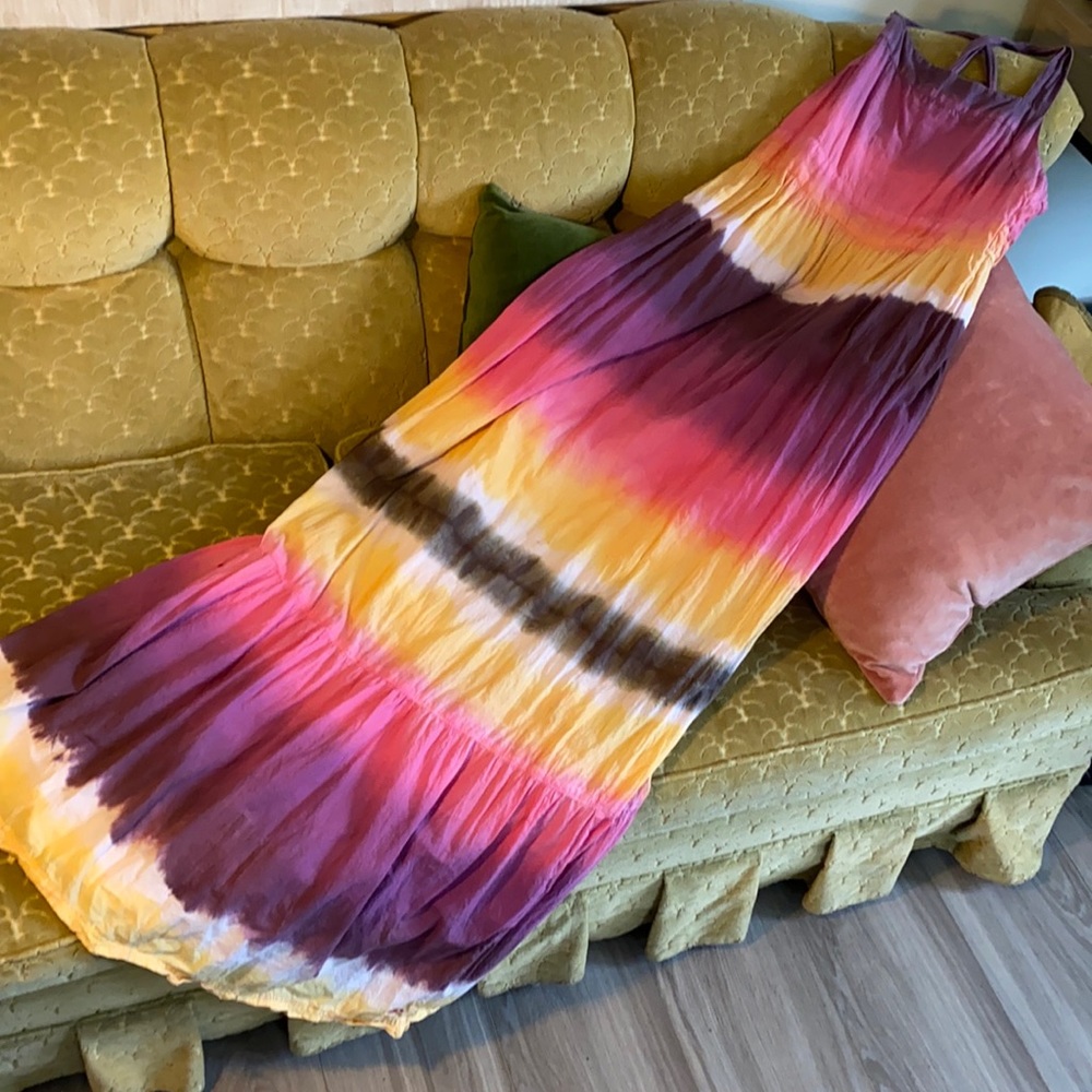 O’Neill tie dye long dress